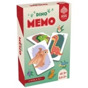 Cover-Bild zum Titel 'ASS Altenburger Memo Dinosaurier - 2 Spielvarianten (Paare, Trios)' von 'ASS - Spielkartenfabrik Altenburg GmbH'