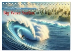 Cover-Bild zum Titel 'Big Wave Surfen (Tischkalender 2026 DIN A5 quer), CALVENDO Monatskalender' von 'Torsten Irmer'