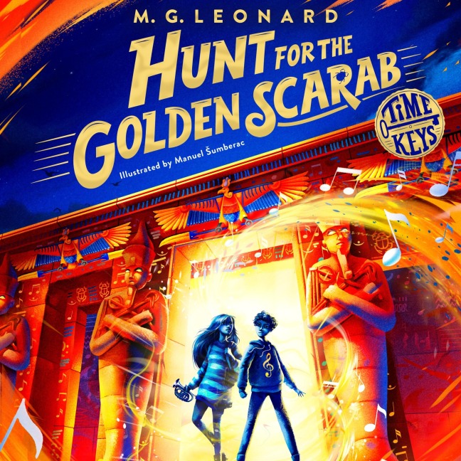 Hunt for the Golden Scarab - M. G. Leonard