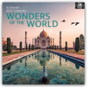 Cover-Bild zum Titel 'Wonders of the World - Wunder der Welt 2026 - 16-Monatskalender' von 'Gifted Stationery Co. Ltd'