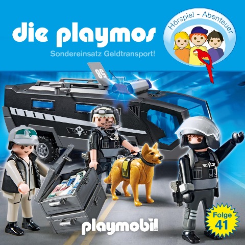 Die Playmos - Das Original Playmobil Hörspiel, Folge 41: Sondereinsatz Geldtransport! - Florian Fickel, Simon X. Rost