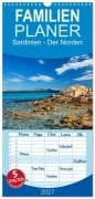 Cover-Bild zum Titel 'Familienplaner 2027 - Sardinien - Der Norden mit 5 Spalten (Wandkalender, 21 x 45 cm) CALVENDO' von 'Martin Rauchenwald'