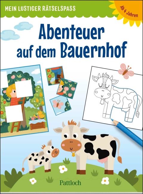 Mein lustiger Rätselspaß - Abenteuer auf dem Bauernhof - 