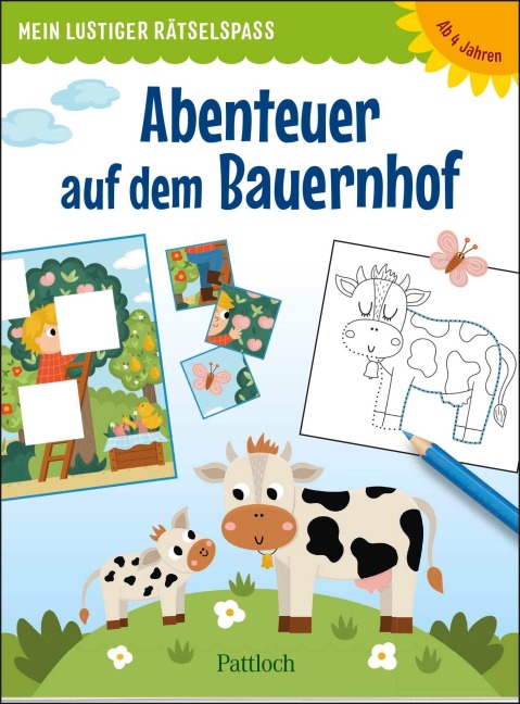 Mein lustiger Rätselspaß - Abenteuer auf dem Bauernhof - 