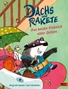 Cover-Bild zum Titel 'Dachs und Rakete - Das beste Picknick aller Zeiten' von 'Jörg Isermeyer'