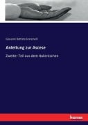 Cover-Bild zum Titel 'Anleitung zur Ascese' von 'Giovanni Battista Scaramelli'
