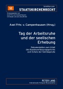 Cover-Bild zum Titel 'Tag der Arbeitsruhe und der seelischen Erhebung' von ''
