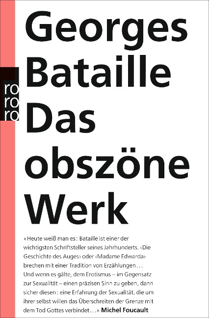 Das obszöne Werk - Georges Bataille