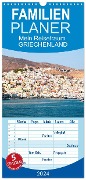 Familienplaner 2024 - Mein Reisetraum Griechenland mit 5 Spalten (Wandkalender, 21 x 45 cm) CALVENDO - Gisela Kruse