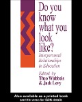Cover-Bild zum Titel 'Do You Know What You Look Like?' von 'Jack Levy'