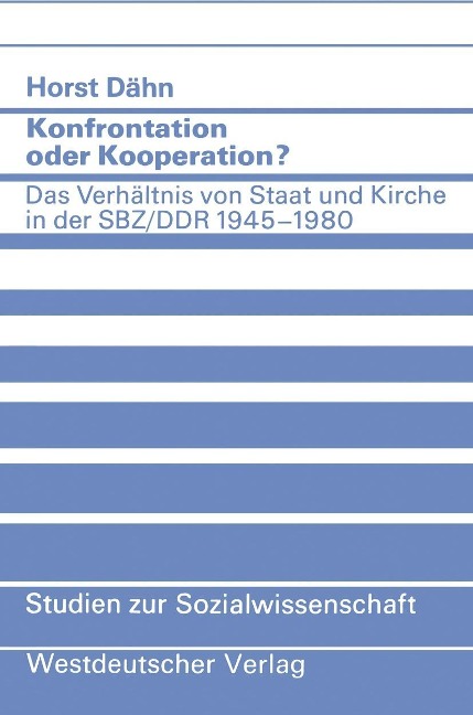 Konfrontation oder Kooperation? - Horst Dähn