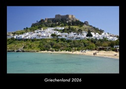 Cover-Bild zum Titel 'Griechenland 2026 Fotokalender DIN A3' von 'Tobias Becker'