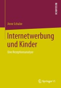 Cover-Bild zum Titel 'Internetwerbung und Kinder' von 'Anne Schulze'