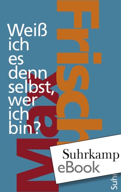 Weiß ich es denn selbst, wer ich bin? - Max Frisch