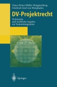 Cover-Bild zum Titel 'DV-Projektrecht' von 'Friedrich Graf V. Westphalen, Claus-Dieter Müller-Hengstenberg'