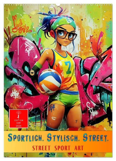 Sportlich. Stylisch. Street. (Wandkalender 2026 DIN A2 hoch), CALVENDO Monatskalender - Roder Roder