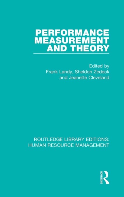 Performance Measurement and Theory - 