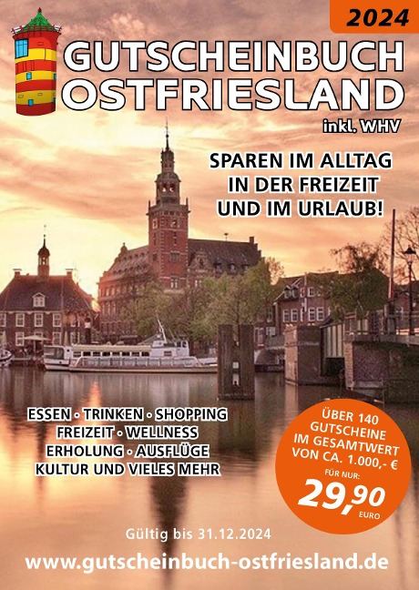 Gutscheinbuch 2024 Ostfriesland inkl. WHV - K. Frano-Systems - Inh. Frank Noever e