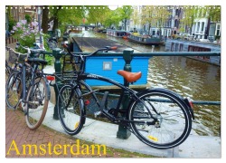 Cover-Bild zum Titel 'Amsterdam (Wandkalender 2026 DIN A3 quer), CALVENDO Monatskalender' von 'Ute Juretzky'
