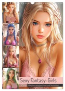 Cover-Bild zum Titel 'Sexy Fantasy-Girls. Mädchen zwischen Kunst und Sinnlichkeit (Wandkalender 2026 DIN A3 hoch), CALVENDO Monatskalender' von 'Rose Hurley'
