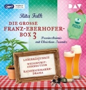 Cover-Bild zum Titel 'Die große Franz-Eberhofer-Box 3' von 'Rita Falk'