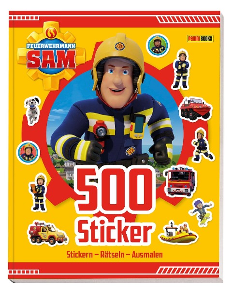 Feuerwehrmann Sam: 500 Sticker - Stickern - Rätseln - Ausmalen - Panini