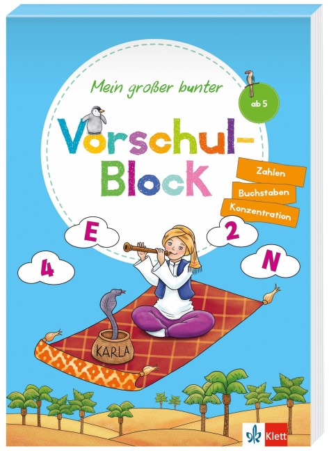 Klett Mein großer bunter Vorschul-Block - 