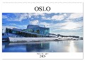 Oslo - Norwegen (Wandkalender 2025 DIN A2 quer), CALVENDO Monatskalender - Franziska Hoppe