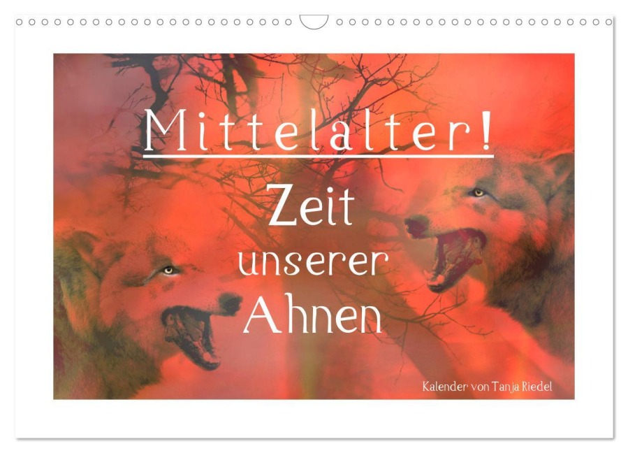 Mittelalter - Zeit unserer Ahnen (Wandkalender 2025 DIN A3 quer), CALVENDO Monatskalender - Tanja Riedel