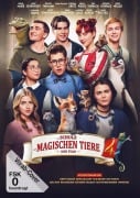 Cover-Bild zum Titel 'Die Schule der magischen Tiere 4' von 'Margit Auer, Mirjam Müntefering, Dominik Giesriegl'