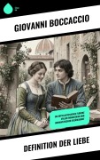 Cover-Bild zum Titel 'Definition der Liebe' von 'Giovanni Boccaccio'