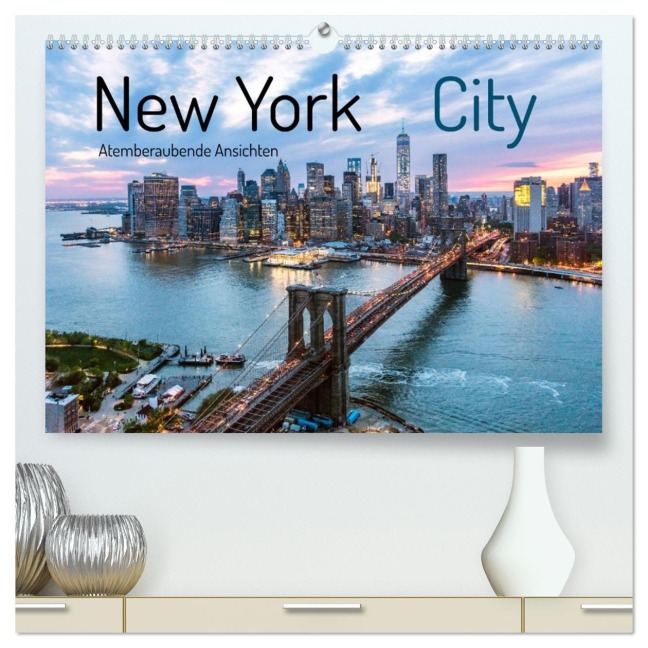 New York City - Atemberaubende Ansichten (hochwertiger Premium Wandkalender 2026 DIN A2 quer), Kunstdruck in Hochglanz - Matteo Colombo