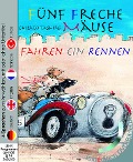 Cover-Bild zum Titel 'Fünf freche Mäuse fahren ein Rennen (Buch mit DVD)' von 'Chisato Tashiro'