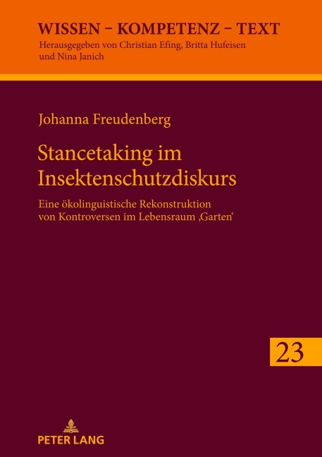Stancetaking im Insektenschutzdiskurs - Johanna Freudenberg