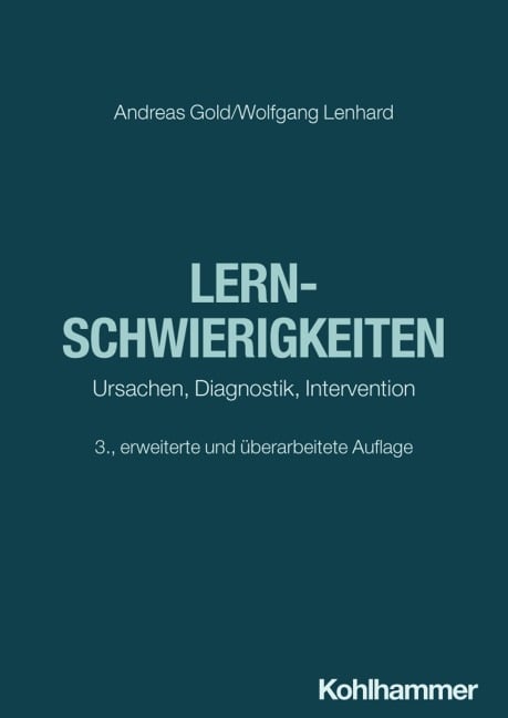 Lernschwierigkeiten - Andreas Gold, Wolfgang Lenhard