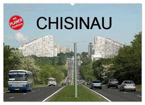 Chisinau (Wandkalender 2024 DIN A2 quer), CALVENDO Monatskalender - Christian Hallweger