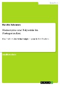 Cover-Bild zum Titel 'Homonymie und Polysemie im Portugiesischen' von 'Karolin Schramm'