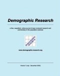 Demographic Research, Volume 7 - 