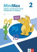 Cover-Bild zum Titel 'MiniMax 2. Förderheft Zahlen und Rechnen Teil B mit Medien Klasse 2' von ''