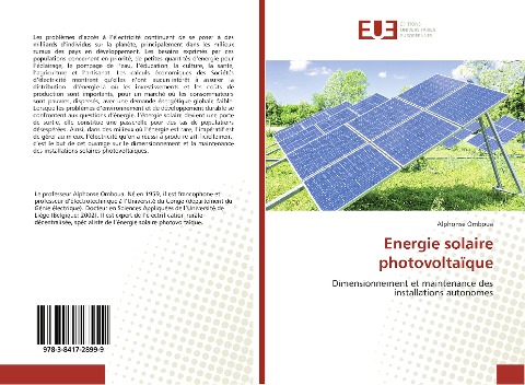Energie solaire photovoltaïque - Alphonse Omboua