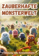 Cover-Bild zum Titel 'Zauberhafte Monsterwelt' von 'Maxi Pinselzauber'