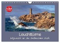 Leuchttürme - Wegweiser an der bretonischen Küste (Wandkalender 2025 DIN A4 quer), CALVENDO Monatskalender - LianeM LianeM