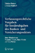 Cover-Bild zum Titel 'Verfassungsrechtliche Vorgaben für Sonderabgaben des Banken- und Versicherungssektors' von 'Ekkehart Reimer, Christian Waldhoff'