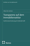 Cover-Bild zum Titel 'Transparenz auf dem Immobiliensektor' von 'Niklas Felix Oehrlein'