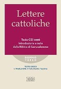 Cover-Bild zum Titel 'Lettere cattoliche. Testo CEI. Introduzione e note dalla Bibbia di Gerusalemme. Testo greco e traduzione interlineare in italiano' von ''