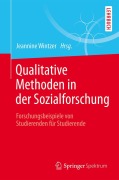 Cover-Bild zum Titel 'Qualitative Methoden in der Sozialforschung' von ''