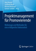Cover-Bild zum Titel 'Projektmanagement für Promovierende' von ''