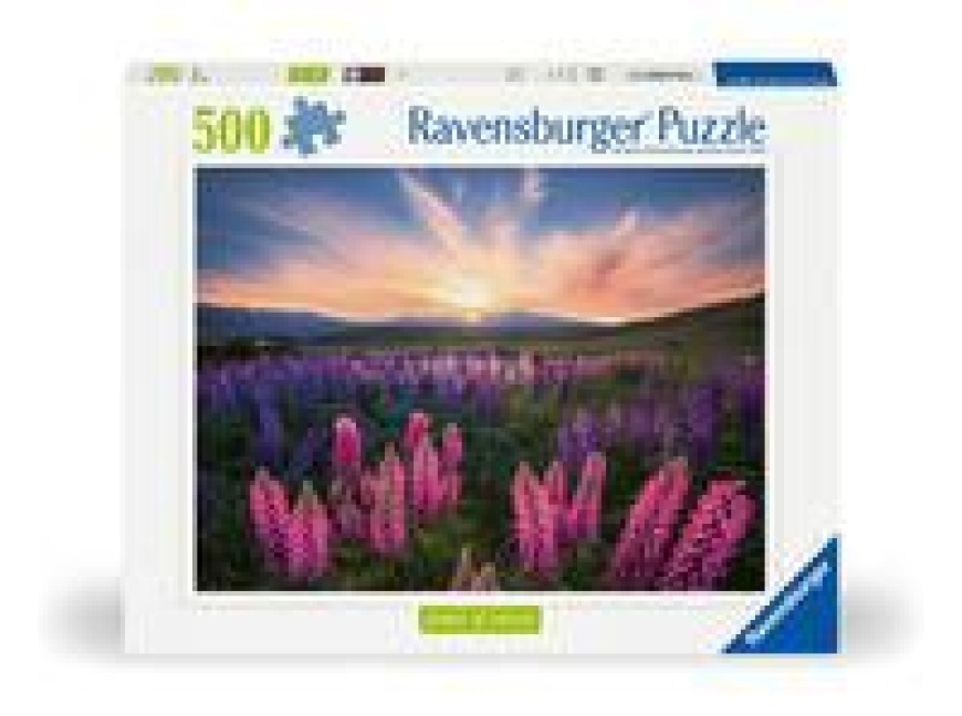 Erwachsenenpuzzle 500 Teile - Lupinen - 