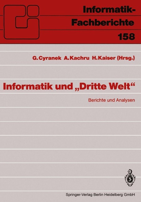 Informatik und "Dritte Welt" - 