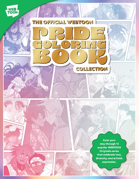 The Official Webtoon Pride Coloring Book Collection - Webtoon Entertainment, Walter Foster Creative Team